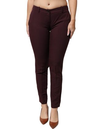 Aniye By Mid Waist Tape Skinny Dress Womens Pants (Pre-Owned)