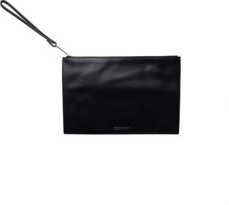 Bottega Veneta Mens Leather Pouch