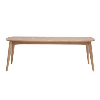 Miliboo Miliboo - Banco Estilo N&oacute;rdico De Fresno 130 Cm De Anchura Nordeco