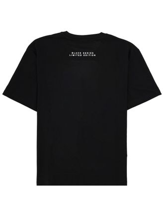 Ih Nom Uh Nit Printed Cotton T-Shirt - Black