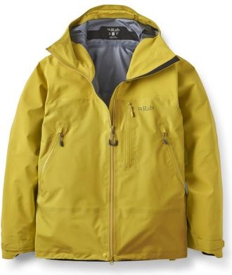 RAB Latok Mountain GTX Jacket Regenjacke f&uuml;r Herren | gelb