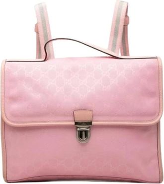 Gucci Zaino Vintage Pre-owned - - Pre-owned - Donna - Rosa - ONE SIZE