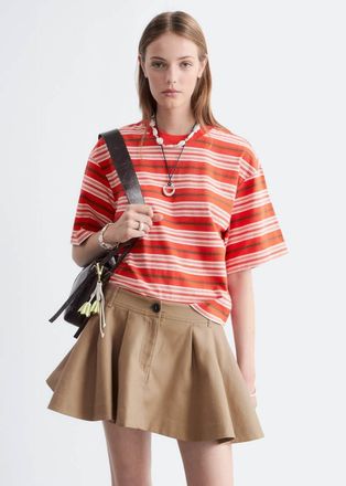 & Other Stories minigonna a pieghe beige chiaro-Neutro