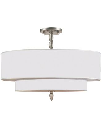 Crystorama 5-Light Luxo Semi Flush