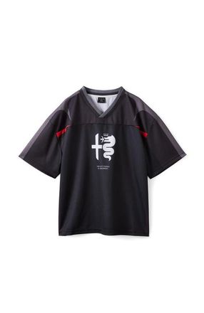 Cotton On Mens Alfa Romeo Football Jersey in Lcn Alf Black Alfa Romeo - at Nordstrom, Size X-Large