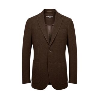 Circolo 1901 Blazers, male, Brown, Size: L Soft Tailoring Sakko