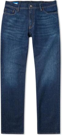 Acne Studios Donkerblauwe Katoenen Denim Jeans - Heren - Regular Fit Jeans - Blauw - W29 - Katoen - Jeans
