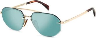 Eyewear by David Beckham unisex, Accessoires, Geel, Maat: 61 MM