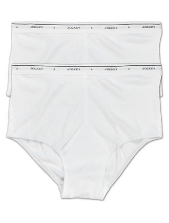 Jockey 2-pk Classic Briefs in White at Nordstrom, Size 56Big