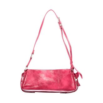 Desigual Borsa a tracolla con accento floreale - - Bags - Donna - Rosa - ONE SIZE