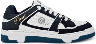 Philipp Plein Hexagon sneakers - unisex - Elastodiene/Polyester/Zinc/Calf Leather/Synthetic Rubber - 40 - White