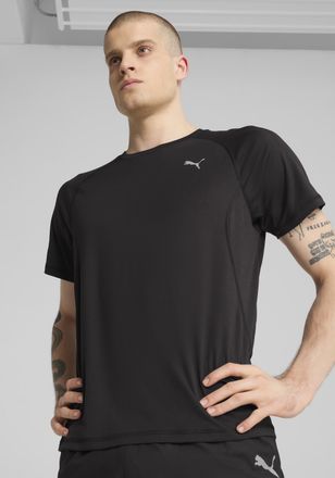 Puma Laufshirt PUMA M RUN VELOCITY TEE (POLY), Herren, Gr. XXL, schwarz (puma schwarz), Web, Obermaterial: 100% Polyester, regular fit normal, Rundhals, Sh