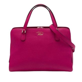 Gucci Pre-owned Swing - Dames - Pre-owned - Roze - Maat: ONE Size Leer