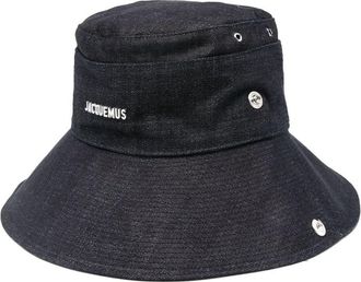Jacquemus Cappello bucket The de-Nîmes - Blu