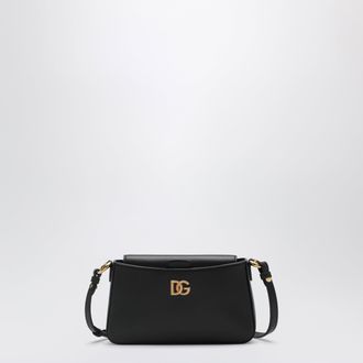 Dolce & Gabbana Calfskin leather phone bag in black