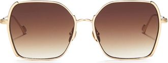 Sunday Somewhere SUJA II C1 Womens Sunglasses Gold Size 58