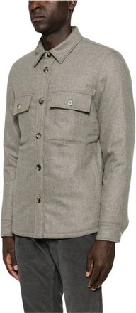 Jacob Cohen Hombre, Chaquetas, Gris, Talla: L