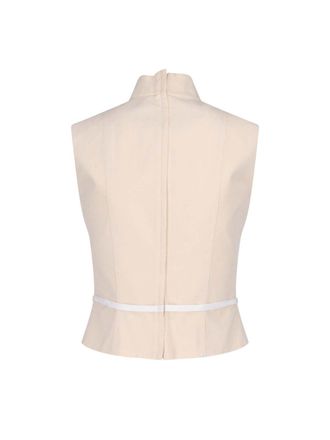 Moschino Womens Top White Cotton