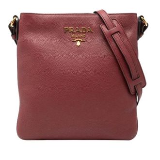 Prada Pre-owned Vintage Crossbody Tas - Dames - Pre-owned - Rood - Maat: ONE Size Leer