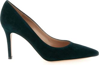 Gianvito Rossi Dames, Schoenen, Groen, Maat: 36 1/2 EU Leer