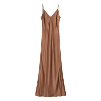 By Malene Birger Pascale Maxi Dress - - Dresses - Donna - Marrone - XS