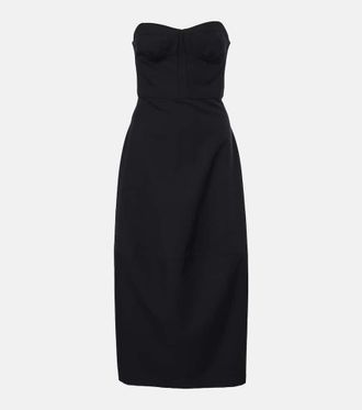 FFORME Abito midi Jett in cotone e lana