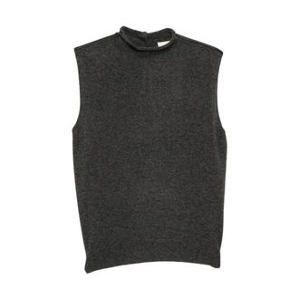 Max Mara Tops, Dames, Grijs, S, Mmlastrale