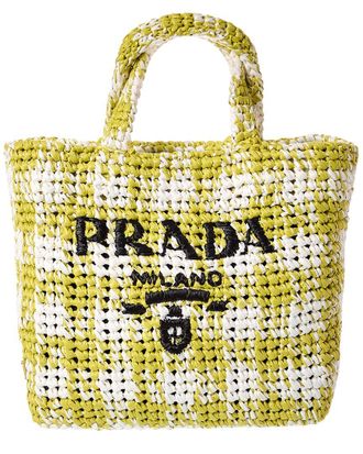 Prada Small Crochet Tote