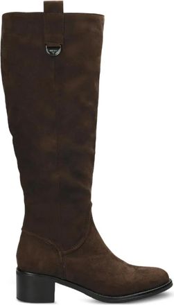 Mexx zip block heel boots - Marrone