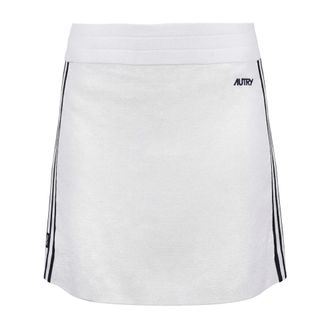 Autry Knitted Tennis Mini Skirt - female - Autry - Tennis - White - XS - Sport