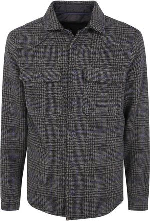 Tintoria Mattei Heavy Flannel Oversized Overhemd - Heren - Jassen - Veelkleurig - Maat: M Flanel