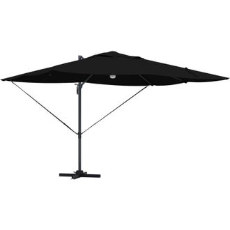 vidaXL Parasol Roma De Brazo Lateral Negro 352 X 251 X 265 Cm Vidaxl