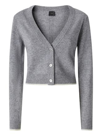 Pinko cropped cardigan - Grey