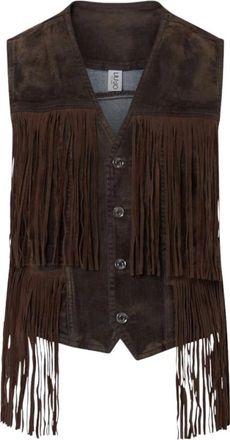 Liu Jo Jassen - Dames - Bodywarmers - Bruin - L - Jassen