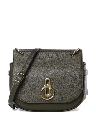 Mulberry lock saddle shoulder bag - Green