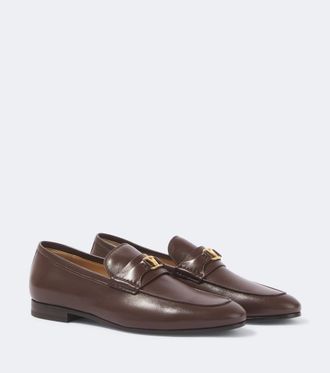 Valentino Garavani VLogo leather penny loafers