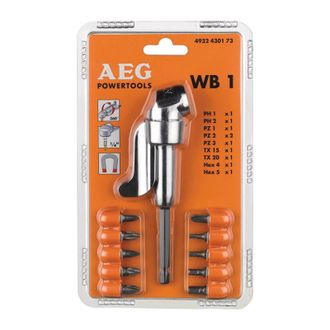 AEG Aeg - Accesorio De Tornillo En &Aacute;ngulo Wb-1 1/4 De Pulgada Hexagonal