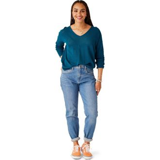 Carve Designs Carson Hi Rise Jean in Blue Tide at Nordstrom, Size 00