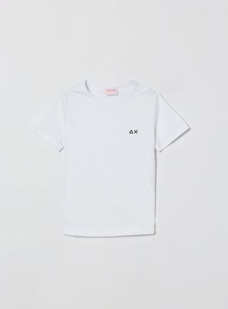 Sun 68 T-shirt in cotone con logo Sun68