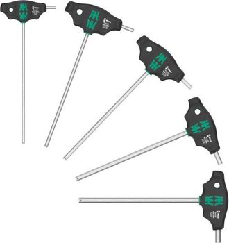 Wera 05136070001 Destornillador Manual Juego Destornillador Con Mango Corredizo En T - Wera