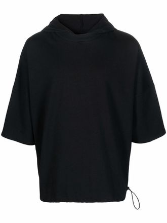 Alchemy Hoodie met korte mouwen - Zwart
