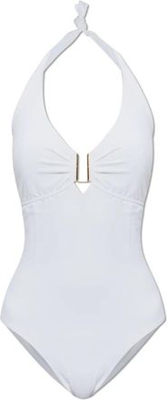 Melissa Odabash Tampa One-piece Badpak - Dames - Badpakken - Wit - S - Badmode