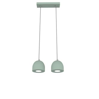 Lumicom Campanella Lampara De Techo Lineal X2 Monocolor Mate