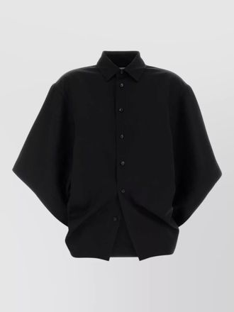 Bottega Veneta short sleeve raglan cut shirt jacket