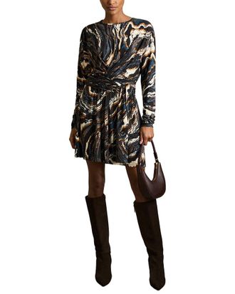 Reiss Jasmine Printed Short Dress
