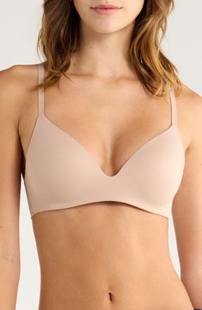 Calvin Klein Wireless T-Shirt Bra in Cedar at Nordstrom, Size 38B