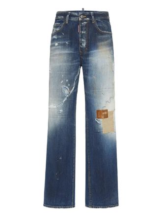 Dsquared2 distressed-effect jeans - Blue