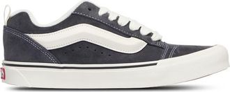 Vans Mens Knu Skool - Skate Shoes White/Black/Grey Size 10.0