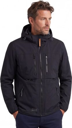 Camel Active Camel Active Tussenjas donkerblauw Regular Fit effen