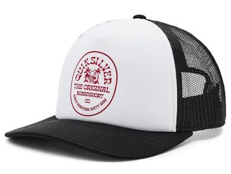 Quiksilver Crest Mens Cap Mens Caps White, Polyester